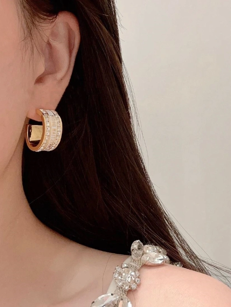 Durable Christian Dxxr Earrings 293848