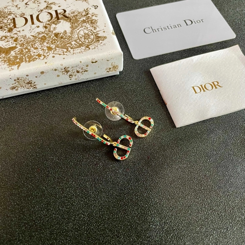 Christian Dxxr Earrings EyeCatching 293844