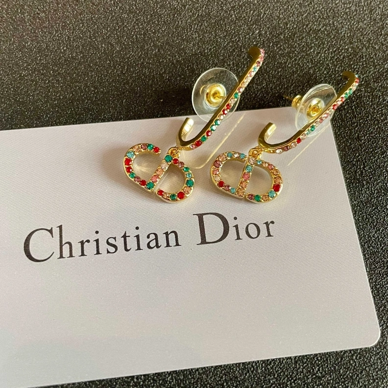 Christian Dxxr Earrings EyeCatching 293844
