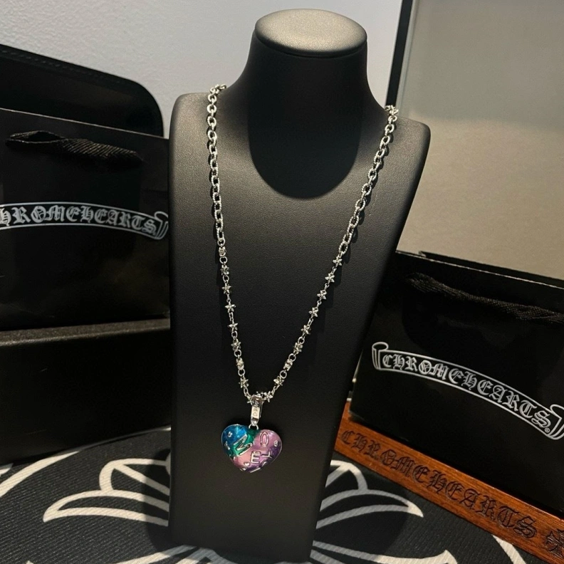 Comfortable Chrxmx Hxxrts Necklaces 297867