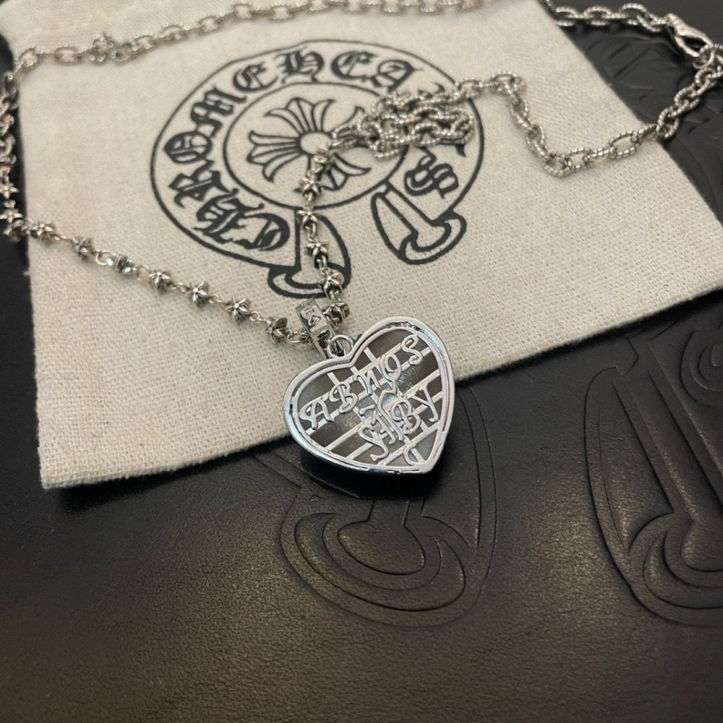 Comfortable Chrxmx Hxxrts Necklaces 297867