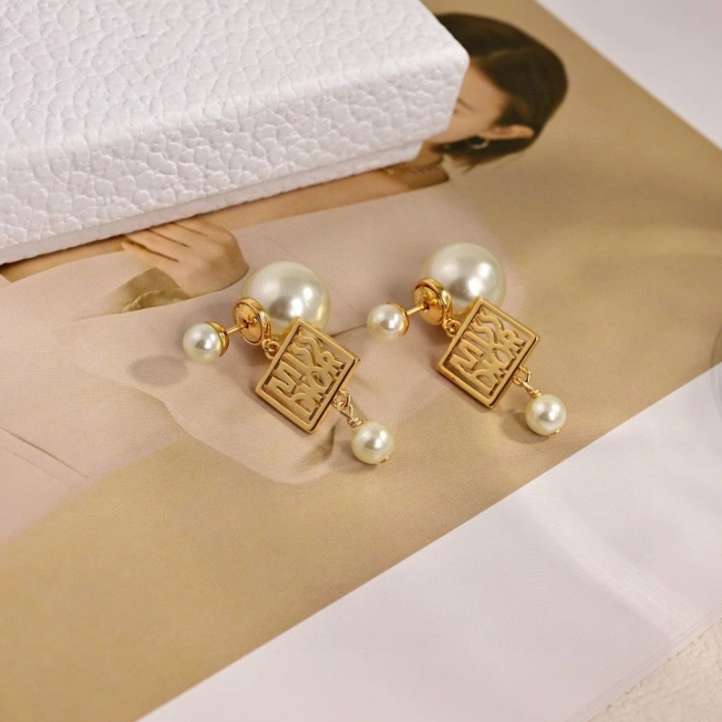 Functional Christian Dxxr Earrings 293796