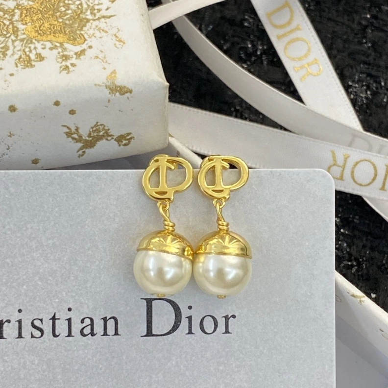 Fashionable Christian Dxxr Earrings 294528