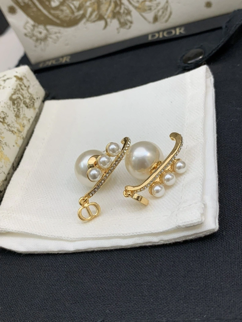 Fashionable Christian Dxxr Earrings 294458