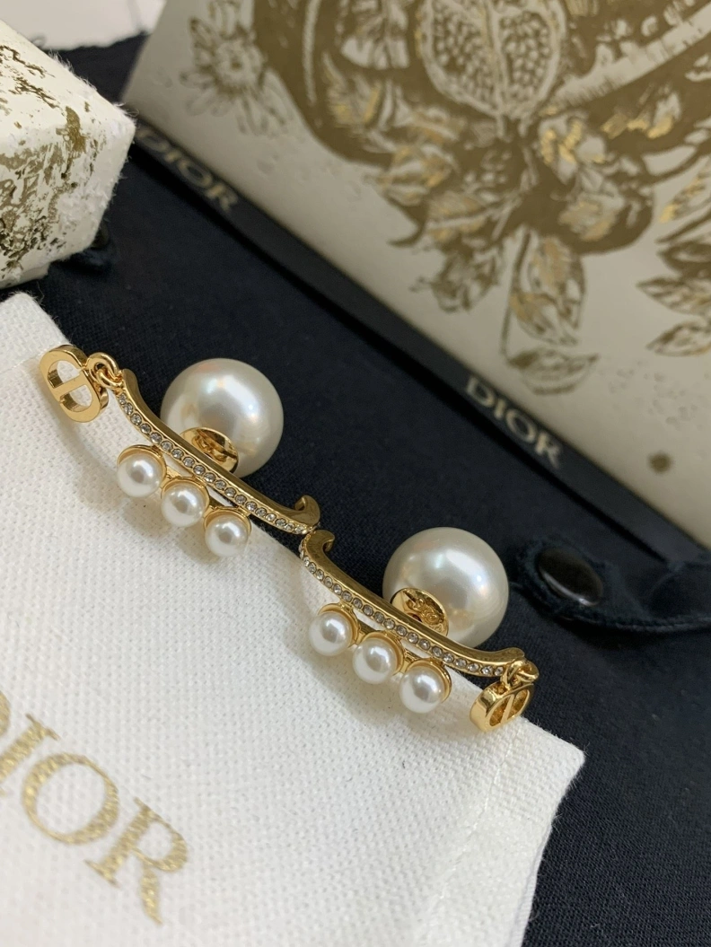 Fashionable Christian Dxxr Earrings 294458