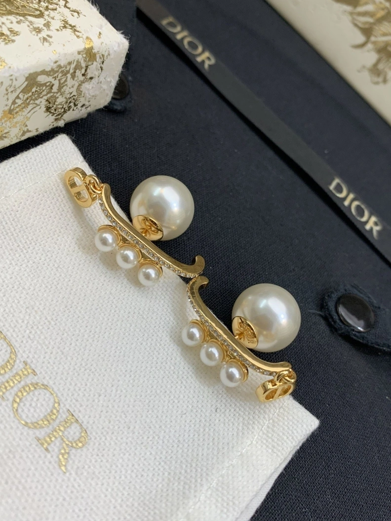 Fashionable Christian Dxxr Earrings 294458