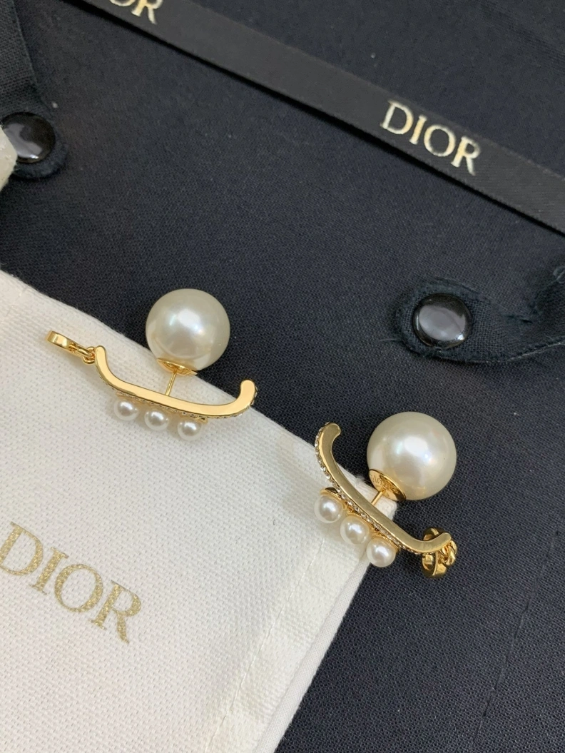 Fashionable Christian Dxxr Earrings 294458