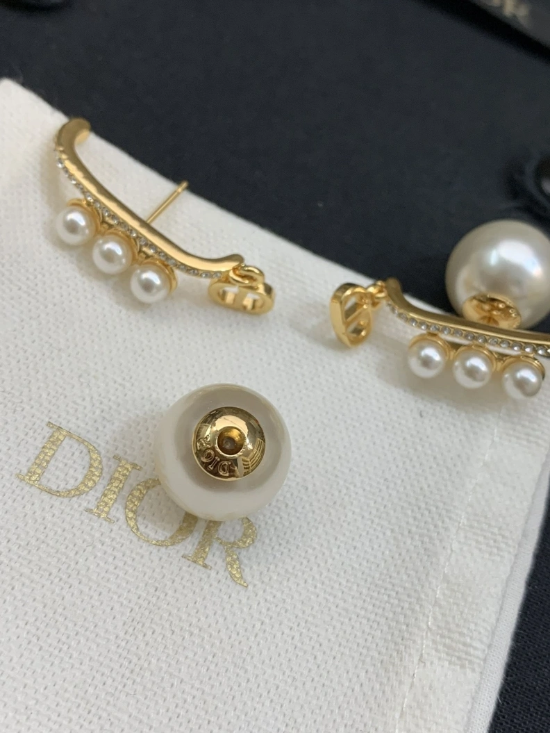 Fashionable Christian Dxxr Earrings 294458