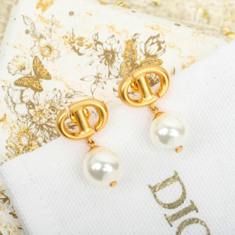 Compact Christian Dxxr Earrings 294434