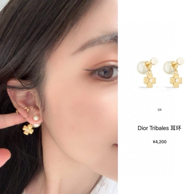 Christian Dxxr Earrings Minimalist 294240