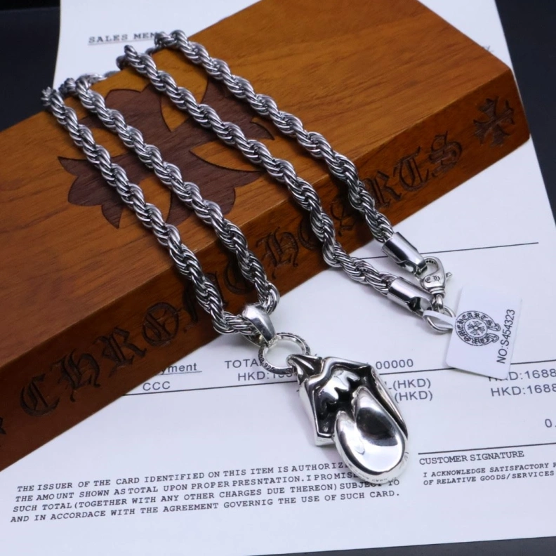 Trendy Chrxmx Hxxrts Necklaces 297134