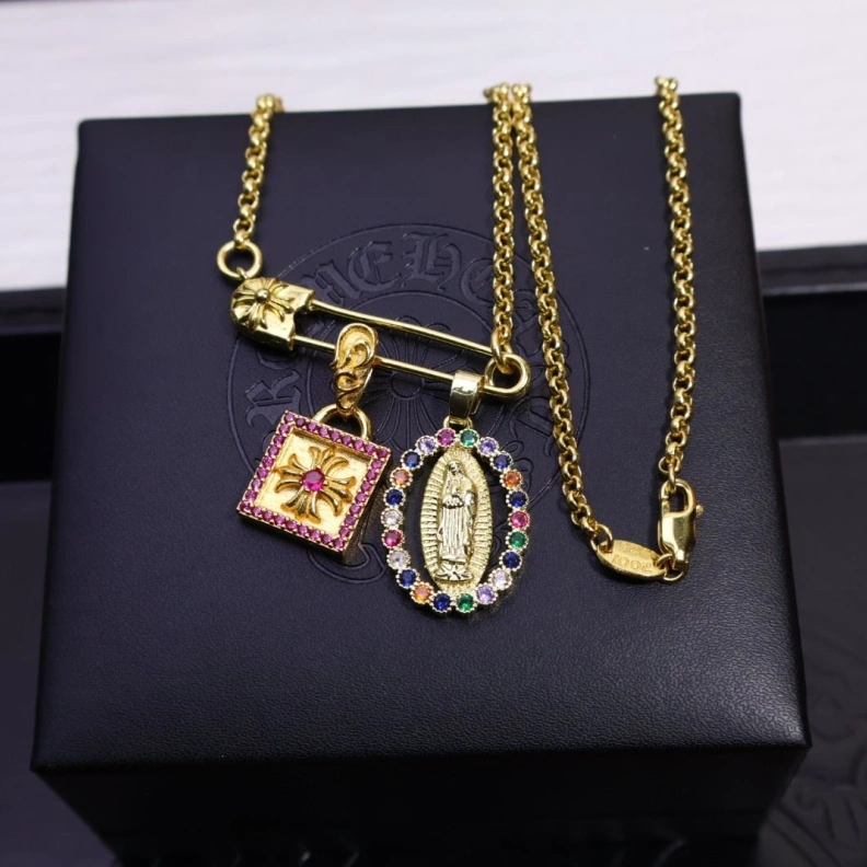 Comfortable Chrxmx Hxxrts Necklaces 297048