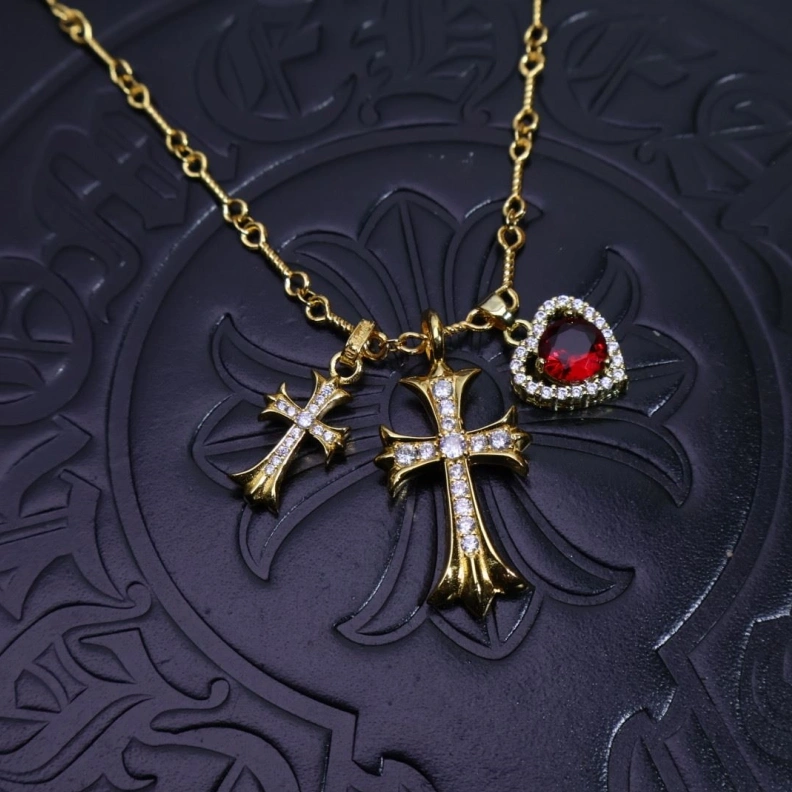Efficient Chrxmx Hxxrts Necklaces 297042