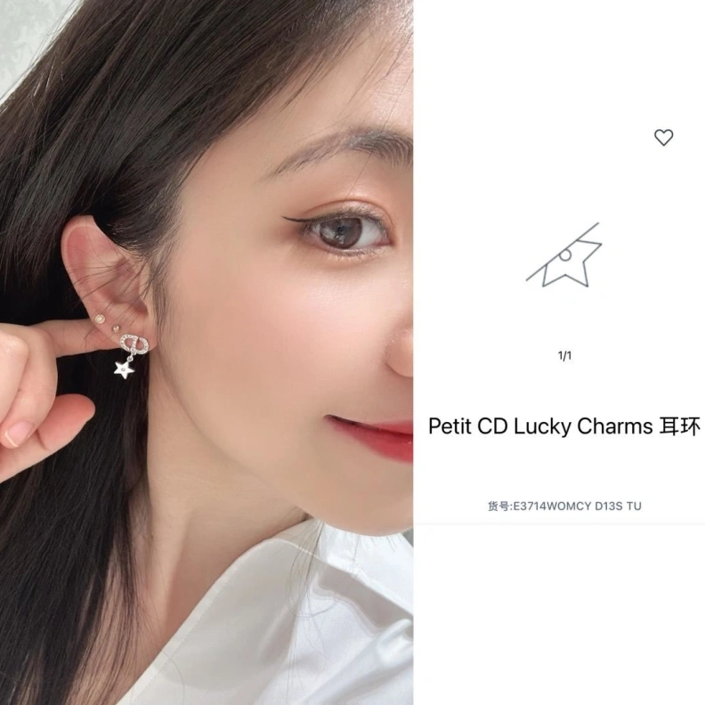 Christian Dxxr Earrings Minimalist 294191
