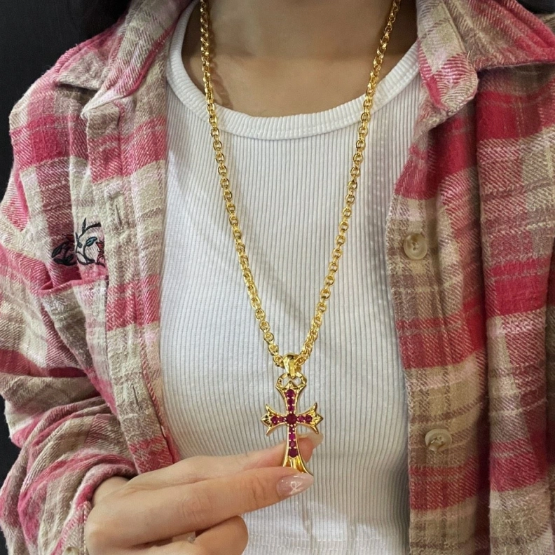 Classic Chrxmx Hxxrts Necklaces 296910