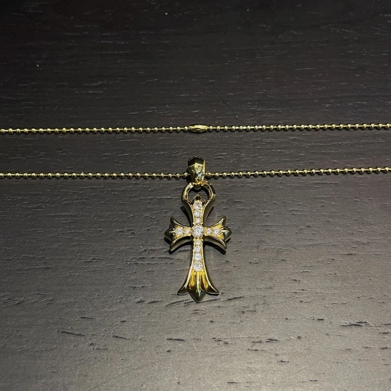 Trendy Chrxmx Hxxrts Necklaces 296915
