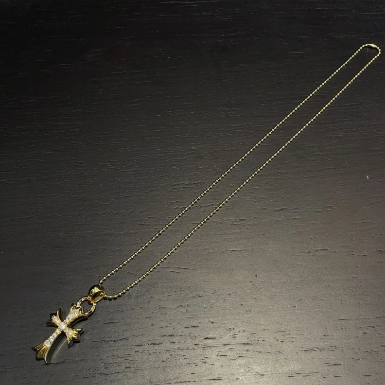Trendy Chrxmx Hxxrts Necklaces 296915