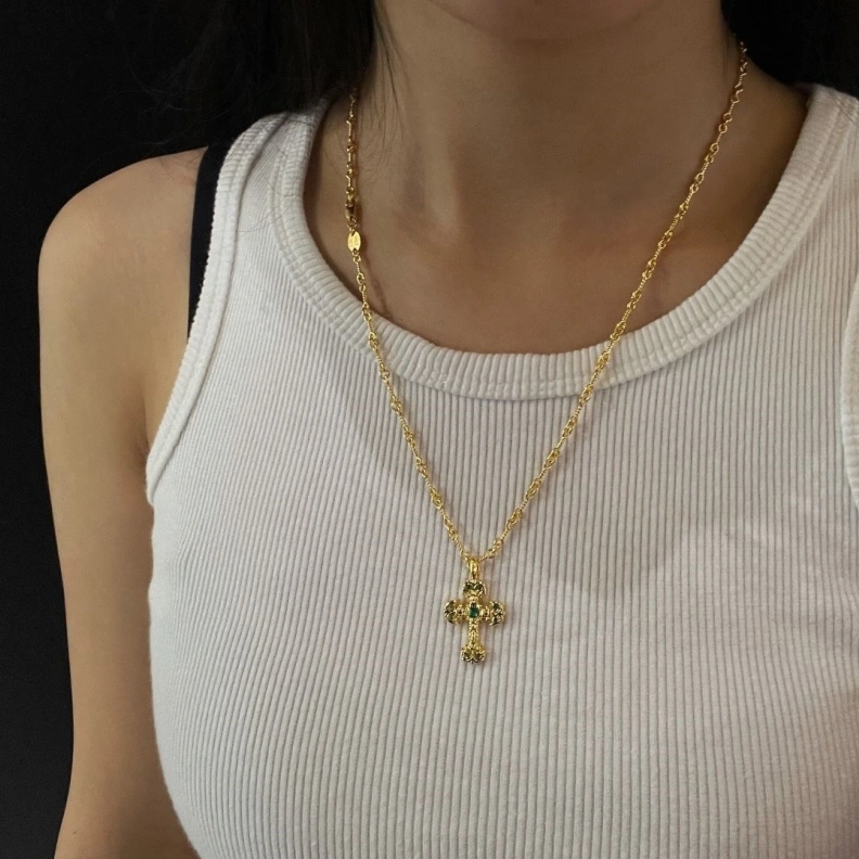 Chrxmx Hxxrts Necklaces Comfortable 296905