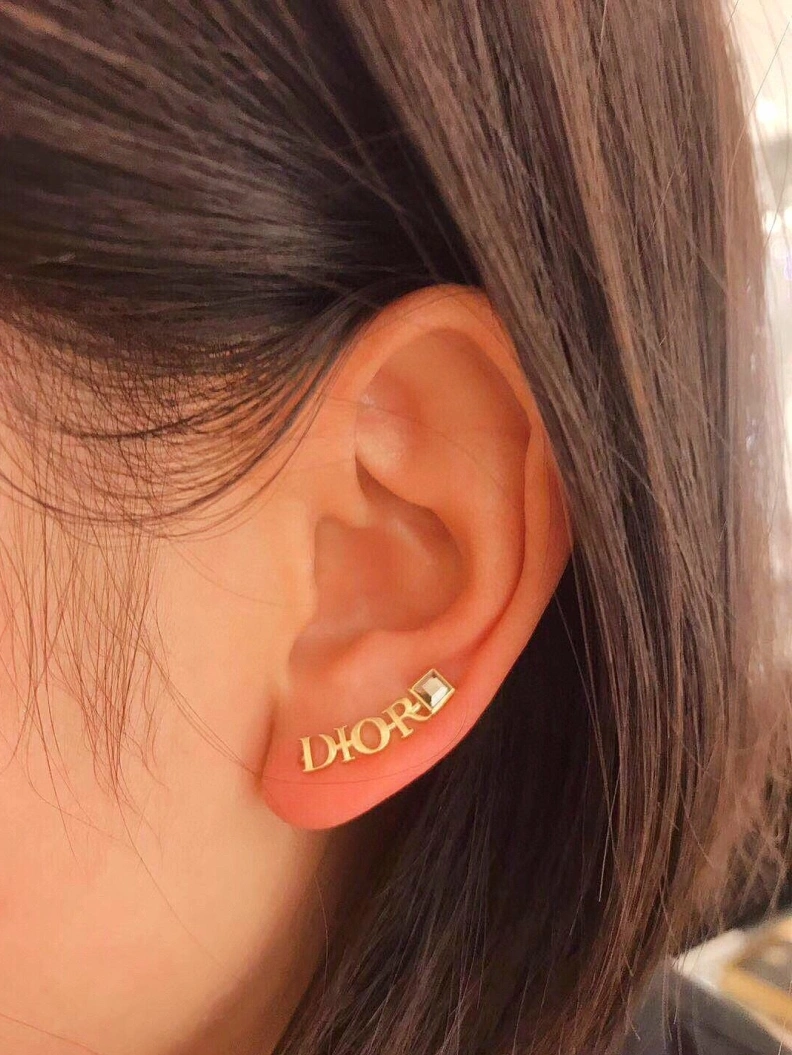 Fashionable Christian Dxxr Earrings 294196