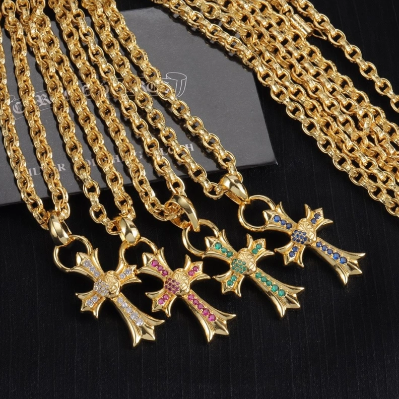 Sleek Chrxmx Hxxrts Necklaces 296885