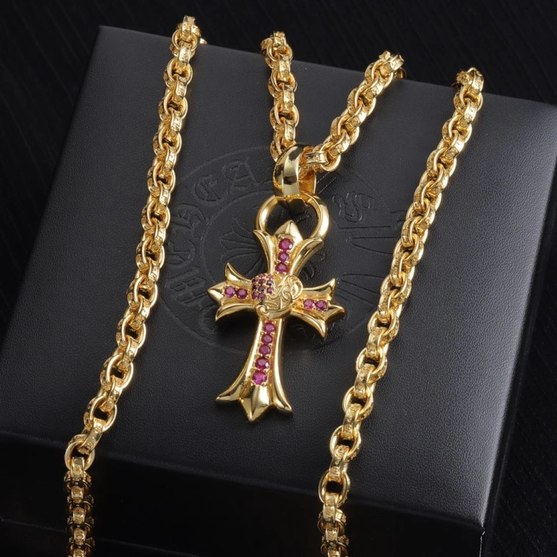 Sleek Chrxmx Hxxrts Necklaces 296885