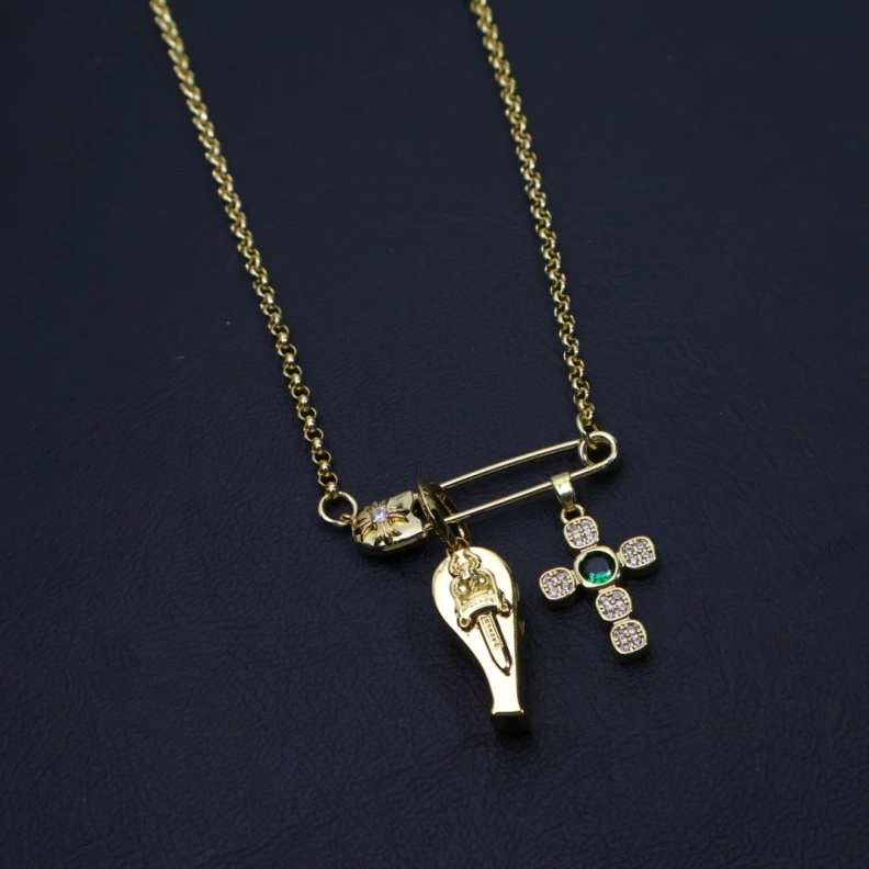 Compact Chrxmx Hxxrts Necklaces 296858