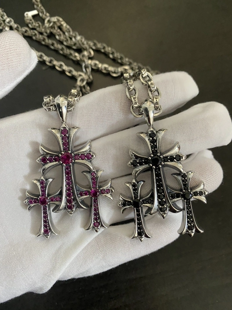 Compact Chrxmx Hxxrts Necklaces 296839