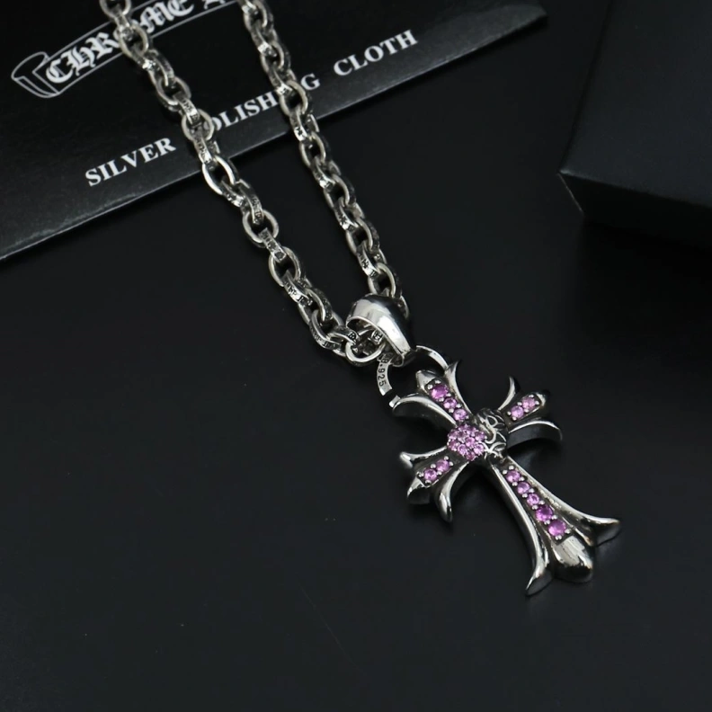 Comfortable Chrxmx Hxxrts Necklaces 296779