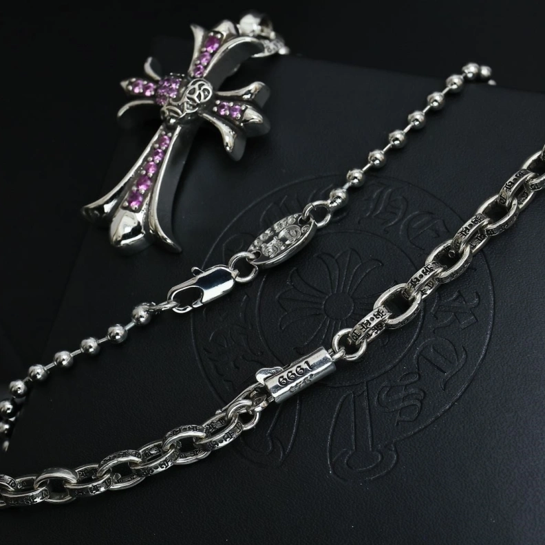 Comfortable Chrxmx Hxxrts Necklaces 296779