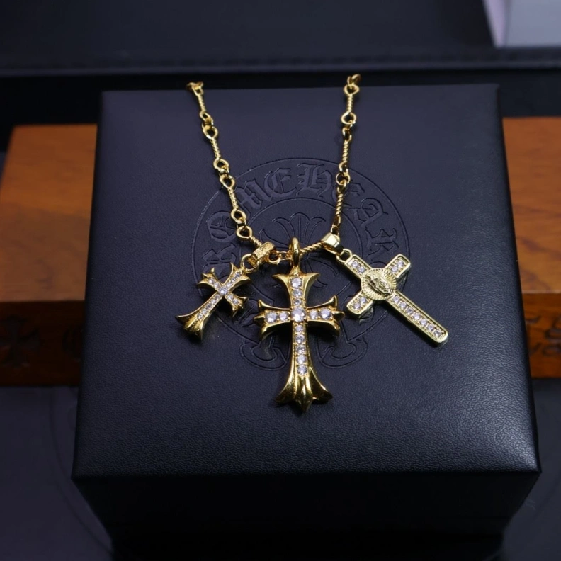 Lightweight Chrxmx Hxxrts Necklaces 296725