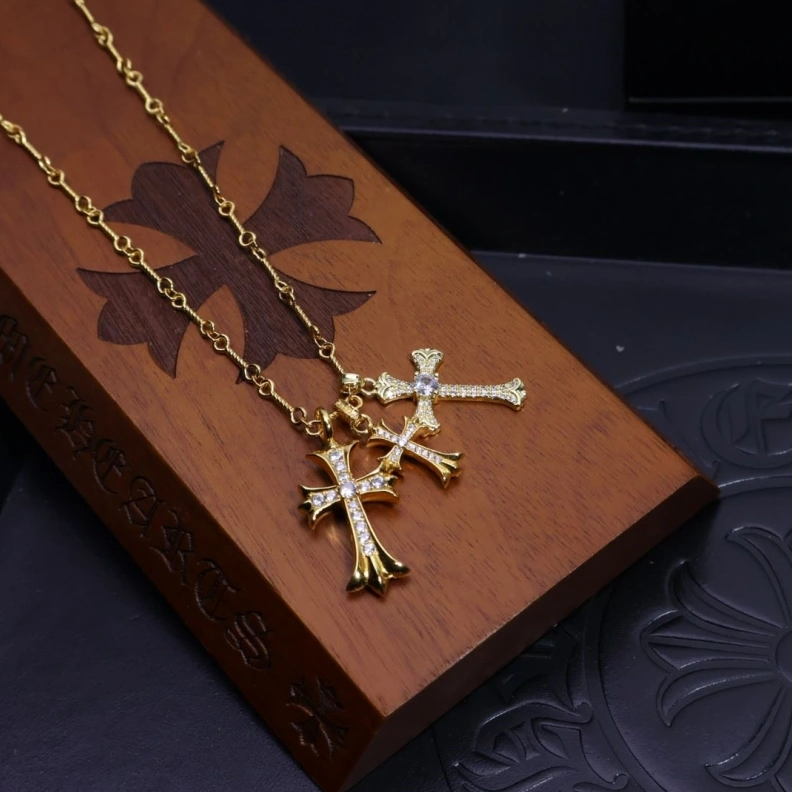 Chrxmx Hxxrts Necklaces DailyWear 296726