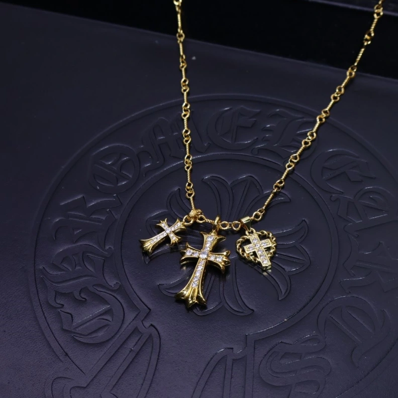 Fashionable Chrxmx Hxxrts Necklaces 296727