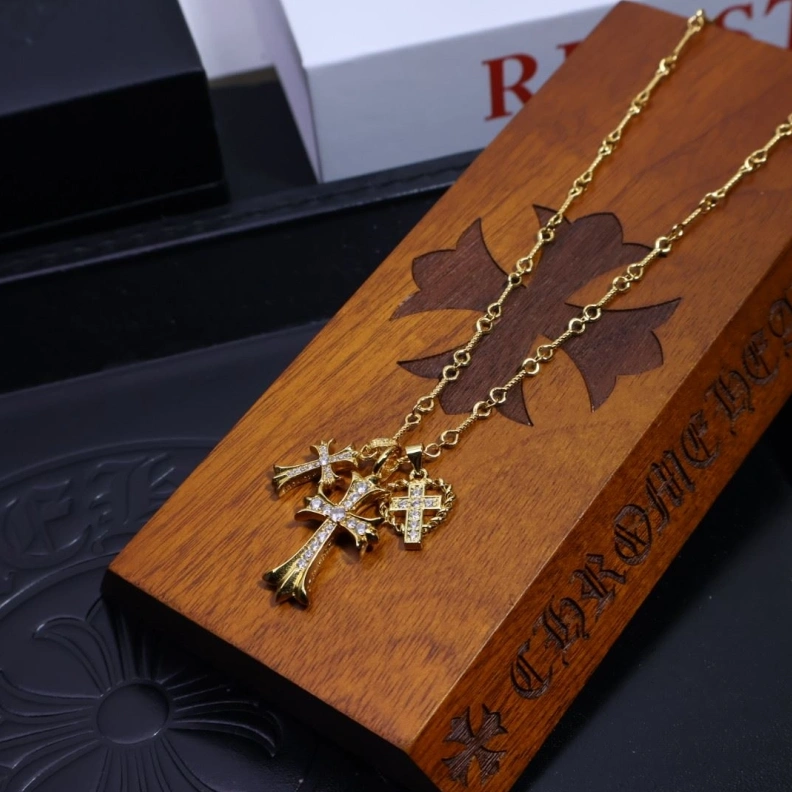 Fashionable Chrxmx Hxxrts Necklaces 296727
