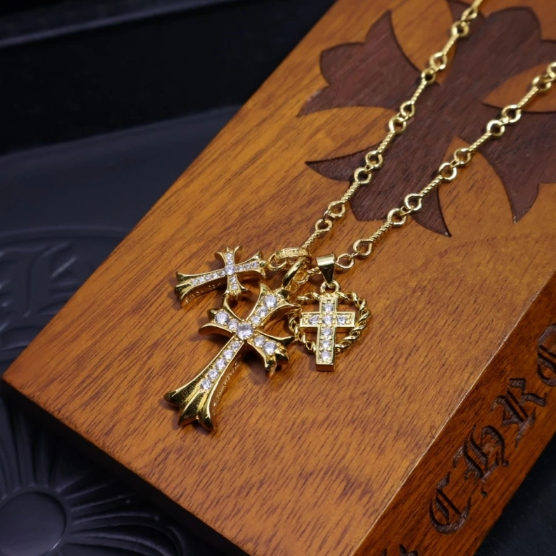 Fashionable Chrxmx Hxxrts Necklaces 296727