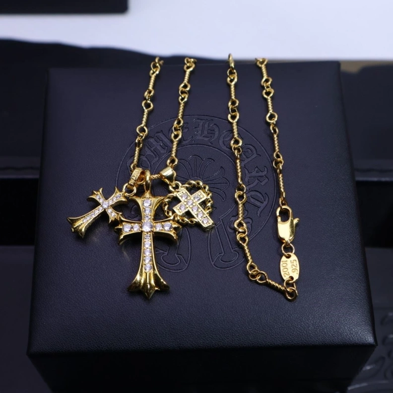Fashionable Chrxmx Hxxrts Necklaces 296727