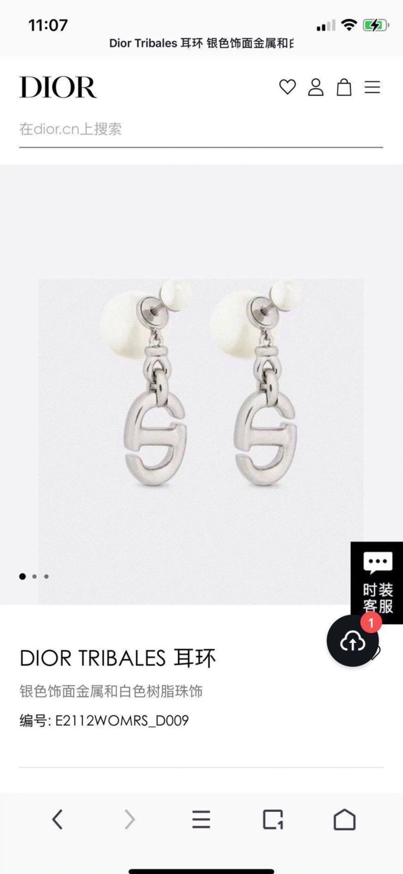 Christian Dxxr Earrings Vibrant 294138