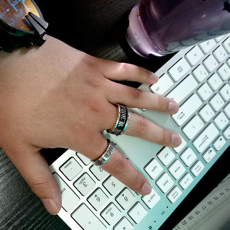 Flexible Chrxmx Hxxrts Rings 296621