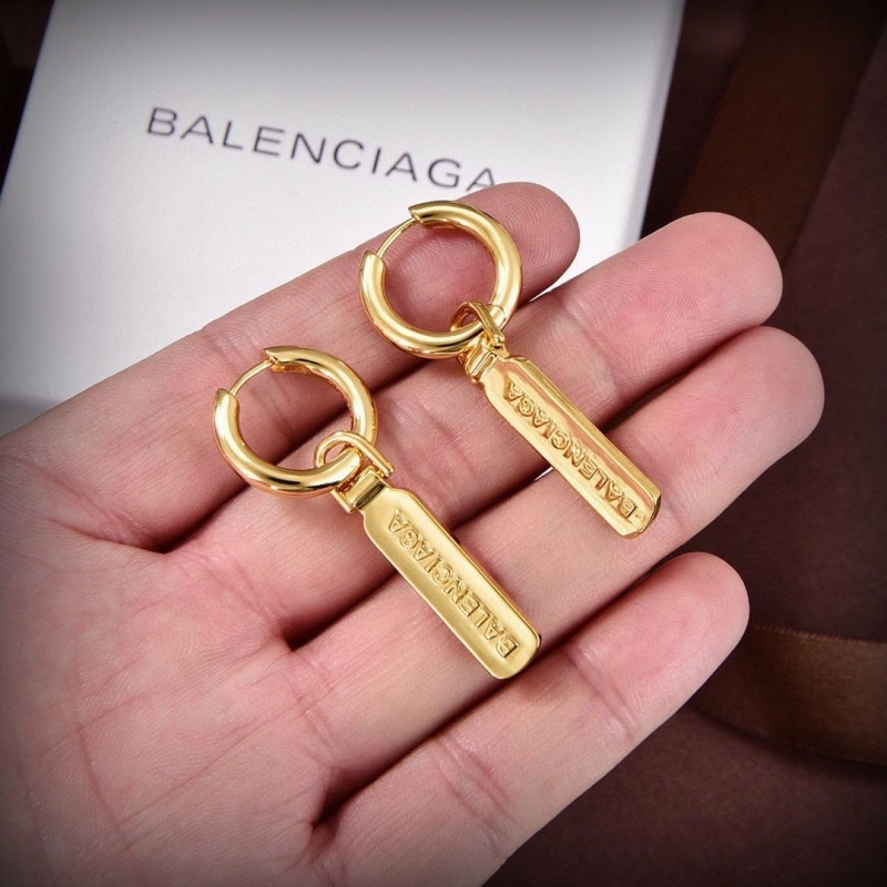 Elegant Bxlxnciaga Earrings 282612