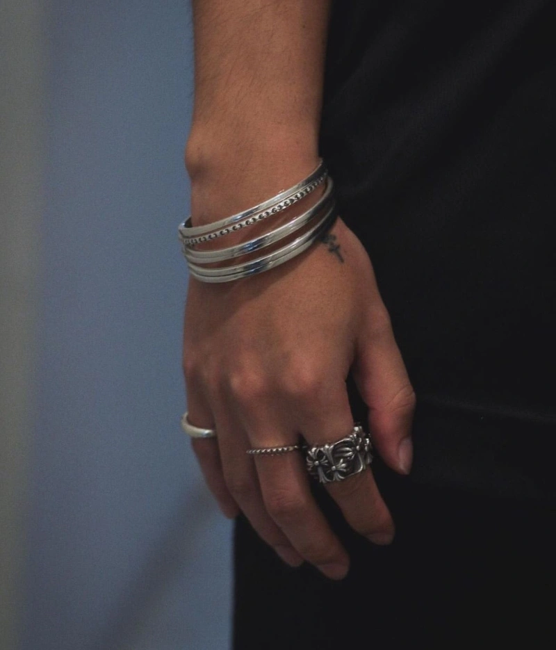 Trendy Chrxmx Hxxrts Rings 298350