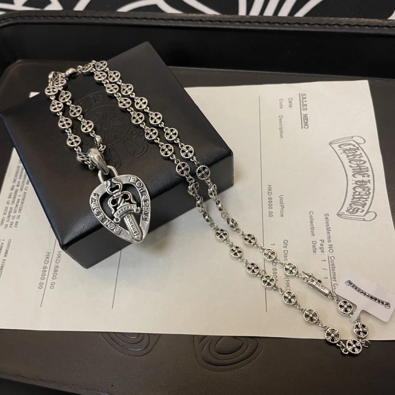 Compact Chrxmx Hxxrts Necklaces 298931