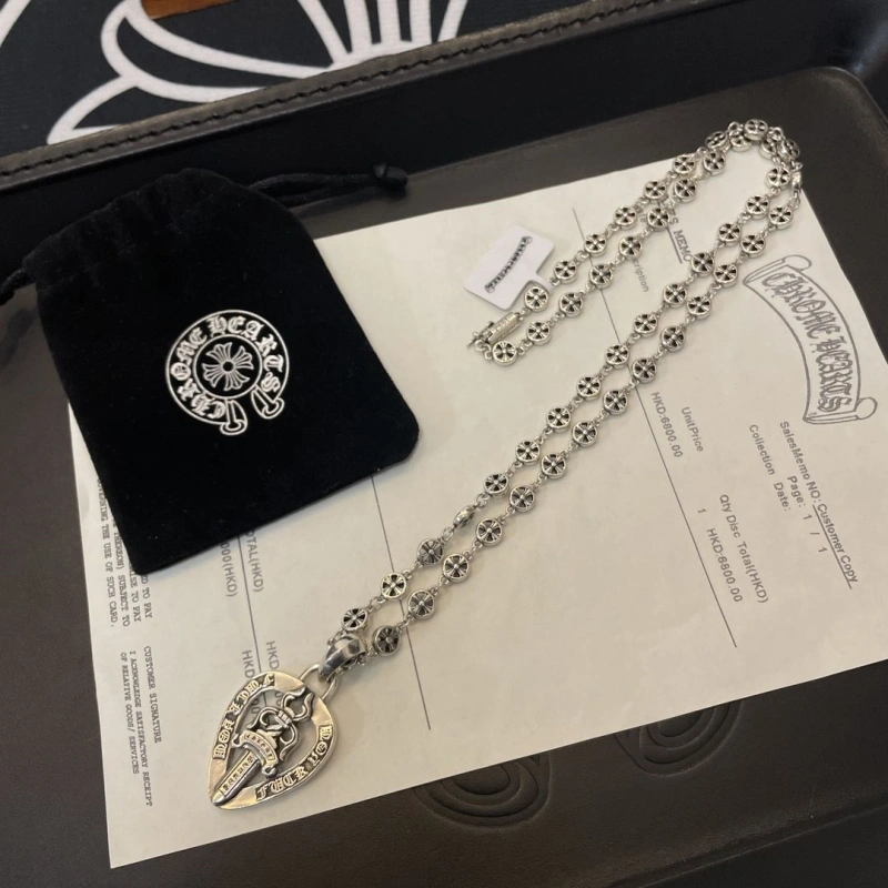 Compact Chrxmx Hxxrts Necklaces 298931