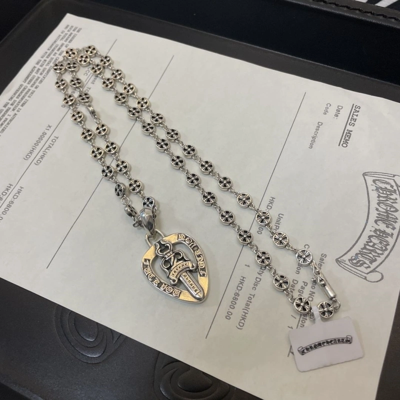 Compact Chrxmx Hxxrts Necklaces 298931