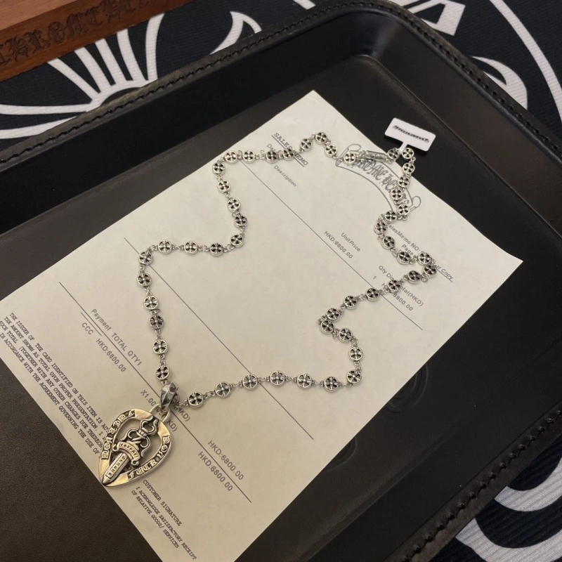 Compact Chrxmx Hxxrts Necklaces 298931