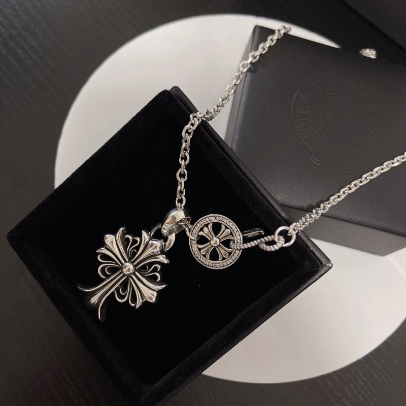 Comfortable Chrxmx Hxxrts Necklaces 298873