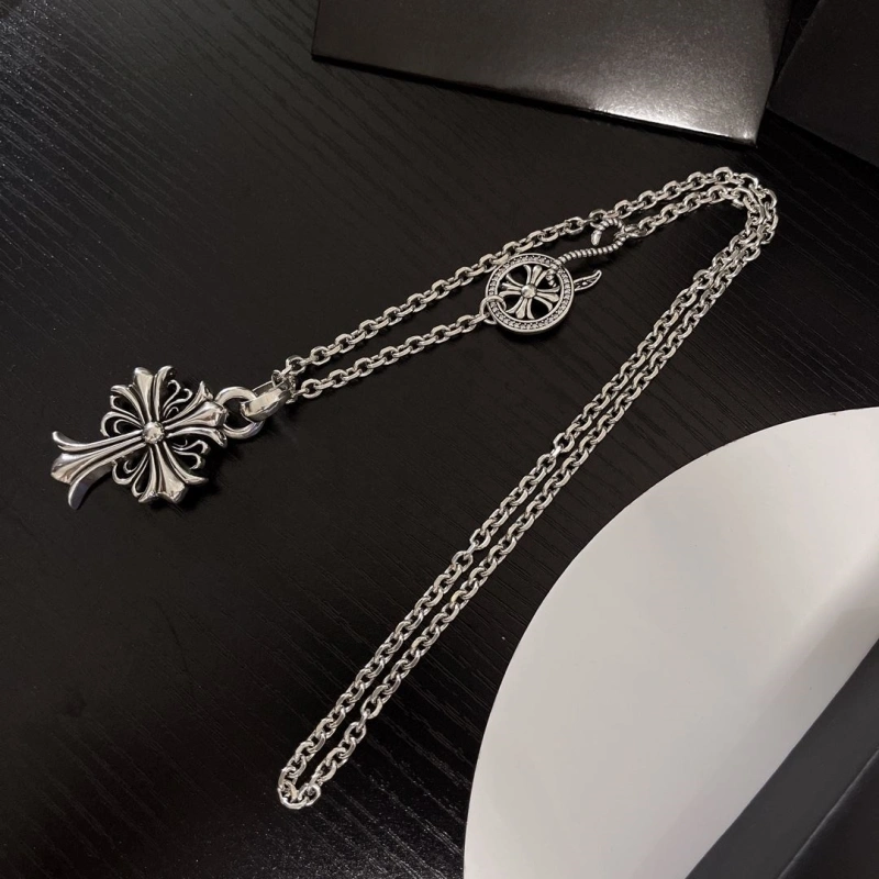 Comfortable Chrxmx Hxxrts Necklaces 298873