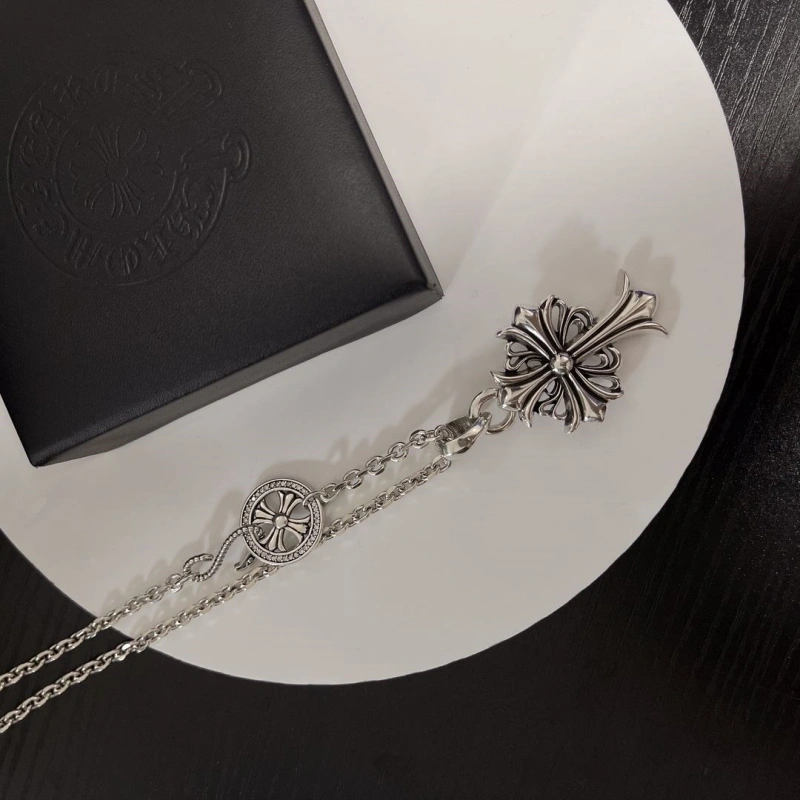 Comfortable Chrxmx Hxxrts Necklaces 298873