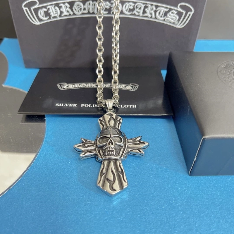 Trendy Chrxmx Hxxrts Necklaces 298751