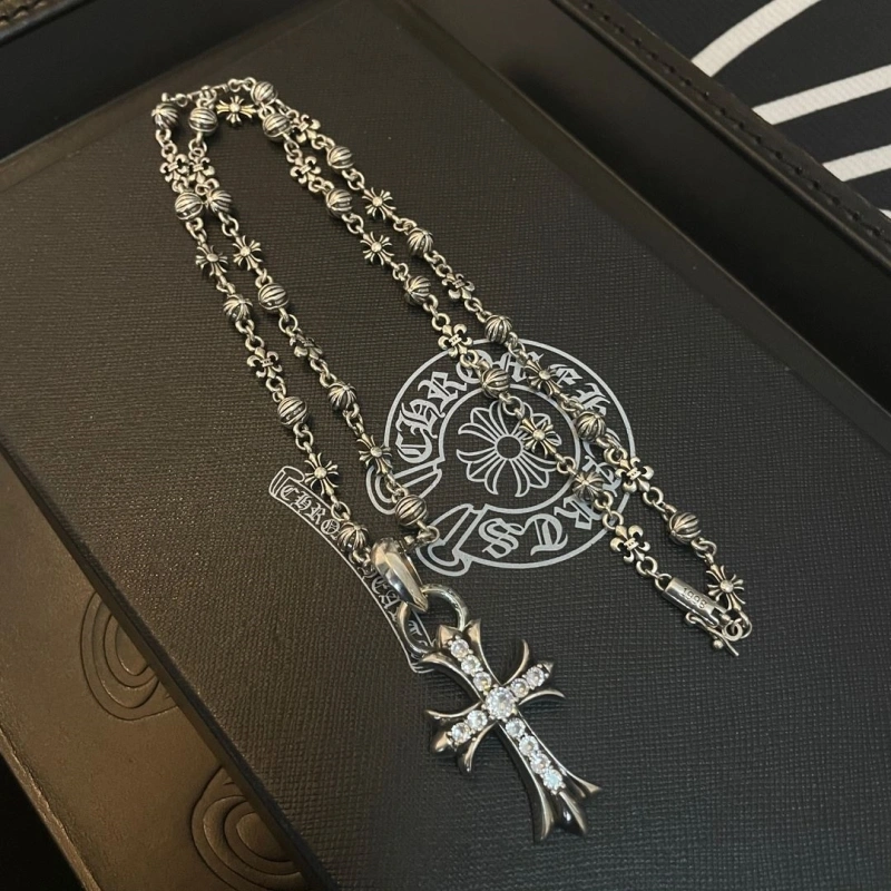 Trendy Chrxmx Hxxrts Necklaces 298715