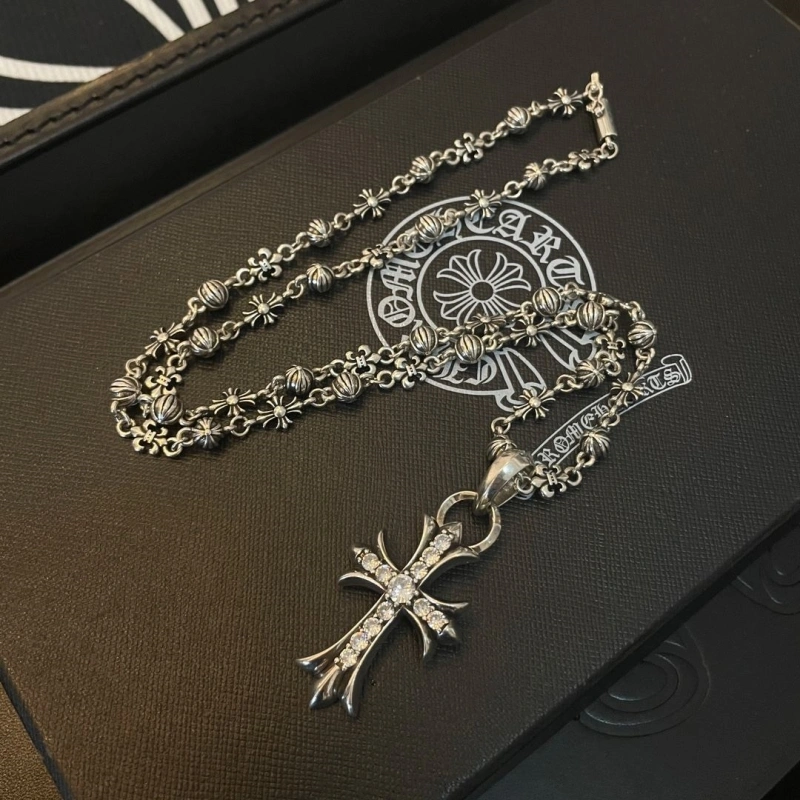 Trendy Chrxmx Hxxrts Necklaces 298715