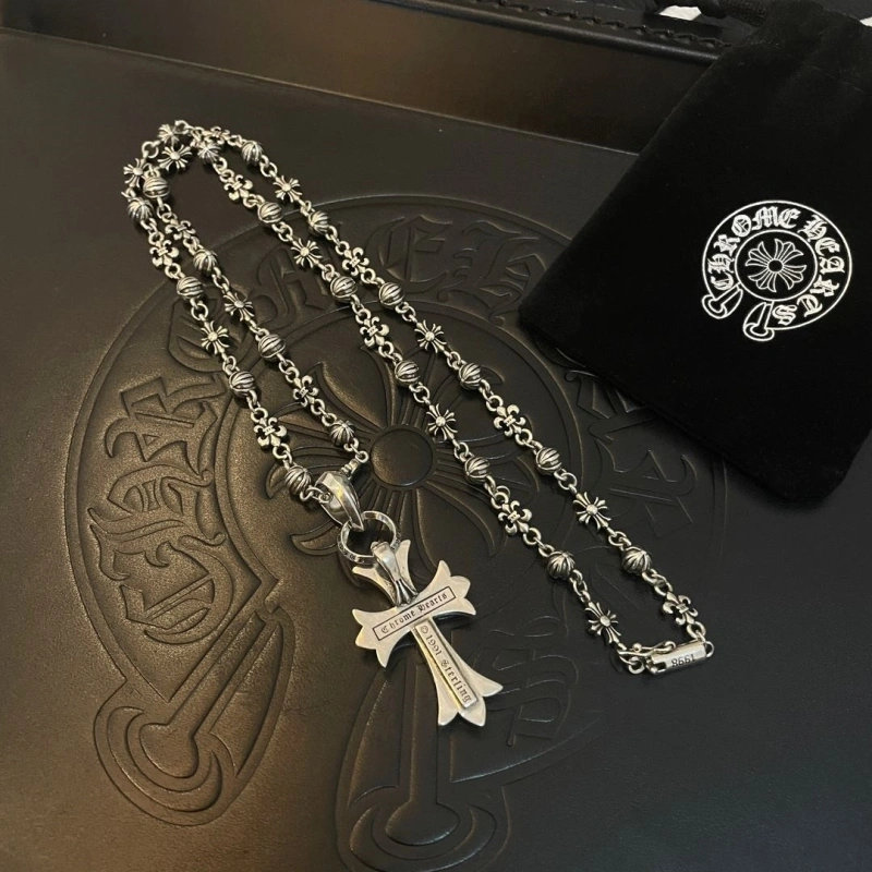 Trendy Chrxmx Hxxrts Necklaces 298715